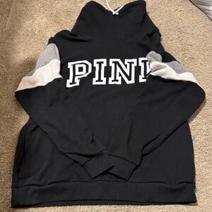 Pink cowl neck sweatshirt